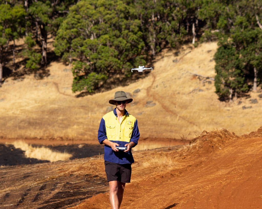 Flying a drone in Western Australia